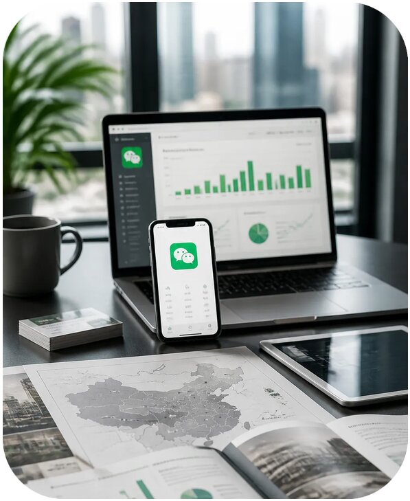 Продвижение бизнеса в WeChat по цене от 25963 р. | Фиалан-Тшт